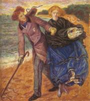 Rossetti, Dante Gabriel - Writing on the Sand